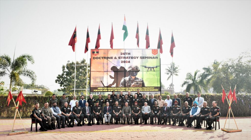 ARMY CHIEF GENERAL UPENDRA DWIVEDI ADDRESSES 26TH DOCTRINE AND STRATEGY SEMINAR beritawirenow.com