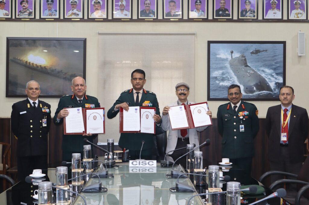 CENJOW collaborates with Military College of Material Management to strengthen research on quality assurance, control, user trials of munitions for Indian Army Indiawirenow.com