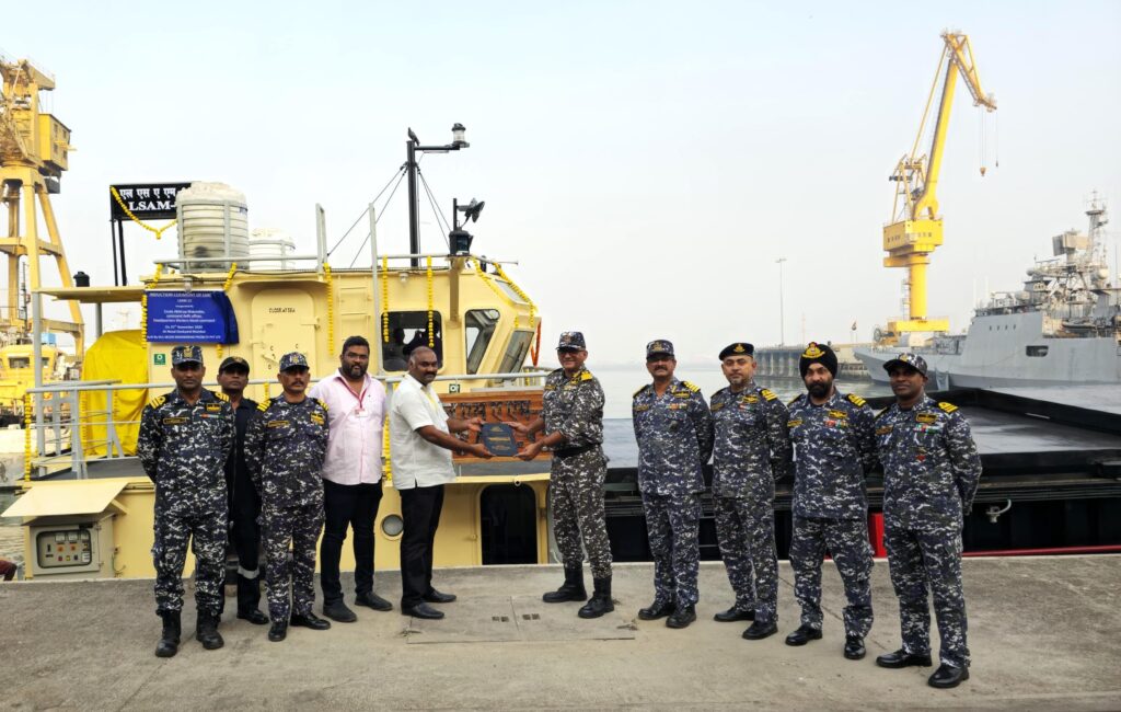DELIVERY OF YARD 80 (LSAM 12) IndiawireNow.com