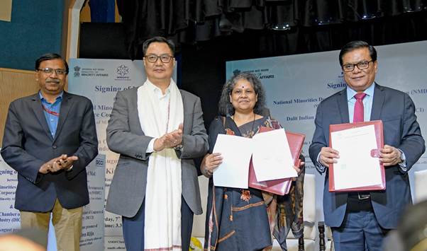 NMDFC and DICCI Join Hands to Empower Marginalized Communities Through Entrepreneurship by signing MoU Indiawirenow.com