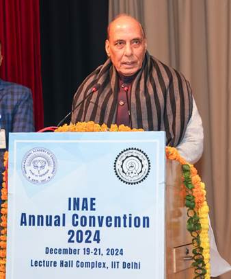 Raksha Mantri exhorts scientists & engineers to specialise in high-end tech for strengthening India’s position in cutting-edge innovation Indiawirenow.com