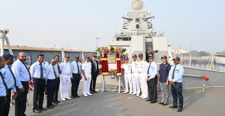 YARD 12707 (SURAT) AND YARD 12651 (NILGIRI) DELIVERED TO INDIAN NAVY INdiaWirenow.com