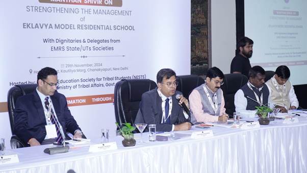 National Education Society for Tribal Students organizes Manthan Shivir to strengthen management of Eklavya Model Residential Schools Indiawirenow.com