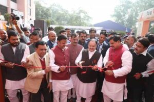 Union Health Minister Shri Jagat Prakash Nadda inaugurates World AIDS Day 2024 event in the presence of Dr. Mohan Yadav, Chief Minister of Madhya Pradesh in Indore, Madhya Pradesh Indiawirenow.com