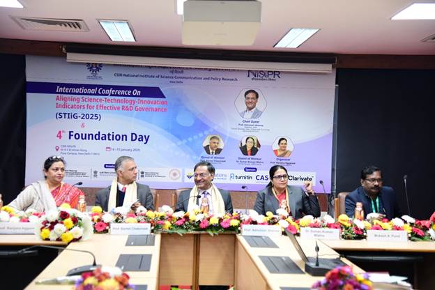 CSIR-NIScPR’s 4th Foundation Day & 'STIiG-2025' International Conference Kicks Off to Refine R&D Indicators Indiawirenow.com