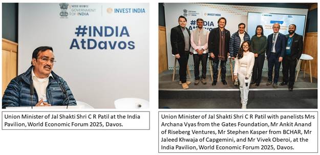 India's WASH Innovations Lead Global Discourse at World Economic Forum 2025 Indiawirenow.com