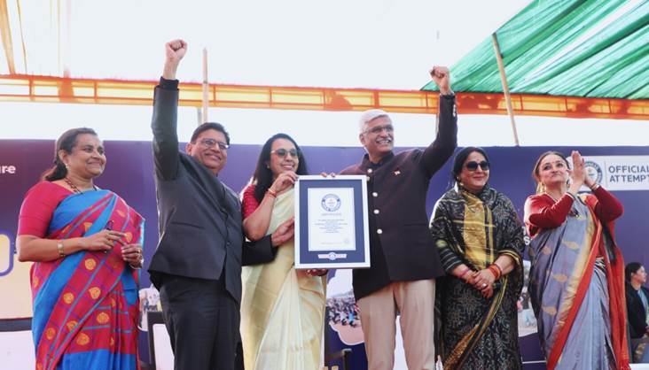 ‘Jayati Jai Mamahḧ Bharatam’ by Ministry of Culture & Sangeet Natak Akademi Captivates Audiences at the Republic Day Parade 2025 Indiawirenow.com