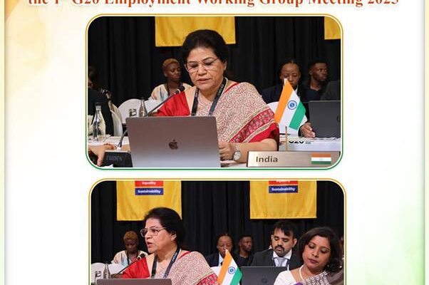 Secretary, Mo Labour & Employment led the Indian delegation at First G20 Employment Working Group Meeting 2025 under South African Presidency IndiaWireNOW.com
